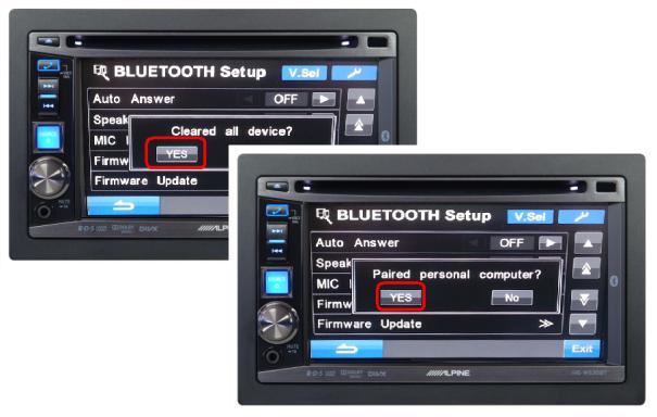 Doppio click su " Alpine AV Receiver " in Dispositivi e Stampanti" per aprire il Menu di controllo del dispositivo. 2.