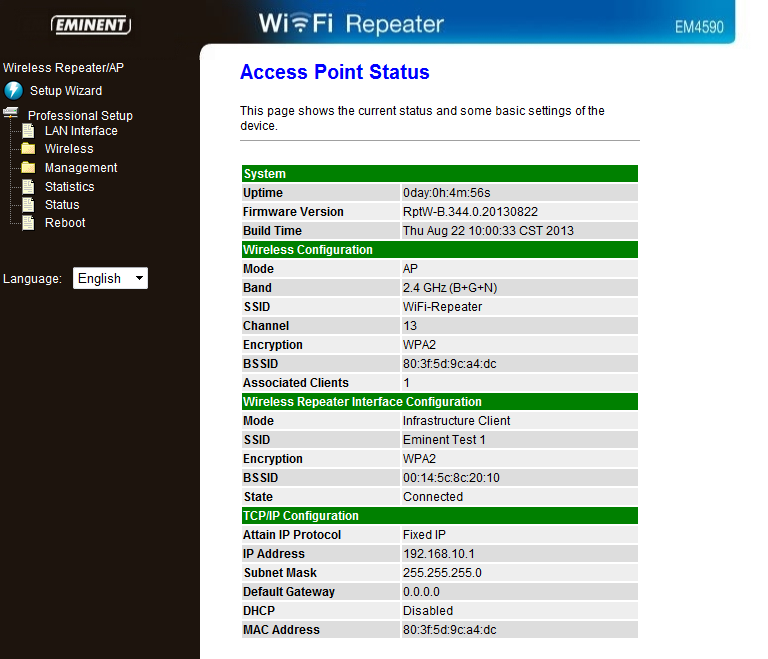 10 ITALIANO 18. È ora possibile collegare gli adattatori di rete wireless a EM4590 come descritto nel capitolo Collegamento di un adattatore WPS wireless a EM4590. 19.