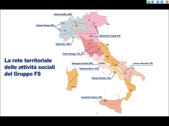 La nostra organizzazione territoriale Implementare la rete: