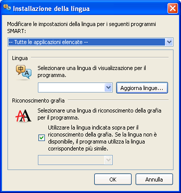 Attività Nella stessa area del pannello di controllo è presente una sezione Attività con le seguenti voci: Orienta/allinea prodotto Smart, consente di attivare la modalità per effettuare l