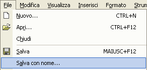 3.1.1.3 Salvare un documento all interno di un unità disco. Salvare un documento con un altro nome all interno di un unità disco. Esistono diversi metodi per salvare i documenti in Microsoft Word.