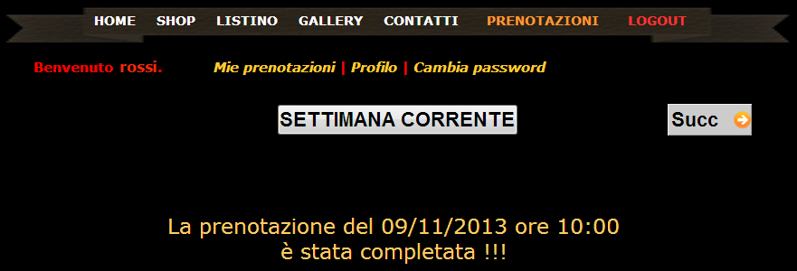 Selezionando il giorno e l ora desiderato si prenderà l appuntamento il quale verrà confermato anche tramite una email da parte di civico42. Punto.