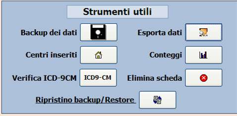 FASE 3. ESEGUIRE LA PROCEDURA DI RIPRISTINO BACKUP/RESTORE UTILIZZANDO LA VERSIONE AGGIORNATA.