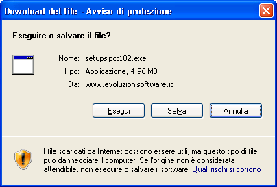 La prima volta verrà chiesto di installare il redattore atti SLpct ed il convertitore ESPDFWriter per la conversione degli atti in formato PDF.