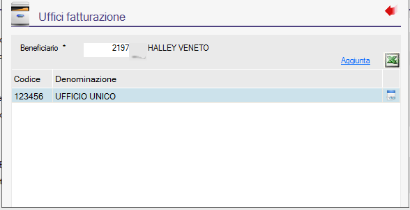 IVA-FATTURAZIONE CODIFICA UFFICI PER LE FATTURE DI VENDITA Funzione 6-Beneficiari e ritenute 2-Beneficiari 1-Gestione beneficiari Al fine dell emissione delle fatture di vendita è possibile