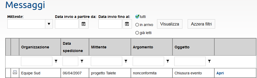 Dalla home page dell applicazione cliccare sull icona Altre impostazioni selezionare Utenti.