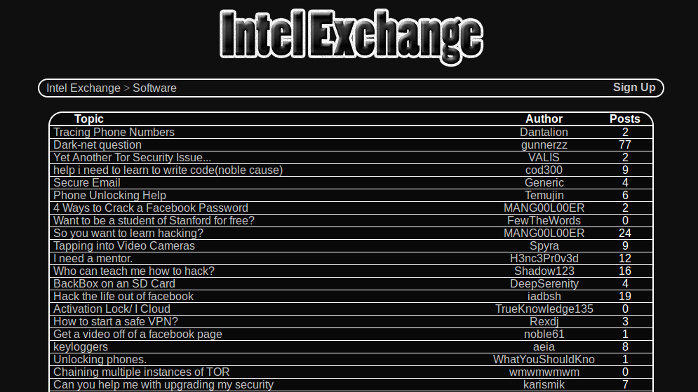 HF&Z: IntelExchange Più per appassionati di hacking che non per i professionisti Intel Exchange è un