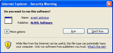 Passo 2. Installare avast! Pro Antivirus 7.0 sul proprio computer Per installare avast! Pro Antivirus 7.0 sul proprio computer, è necessario eseguire il file di installazione.