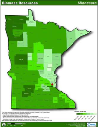 Minnesota: vento e biomasse