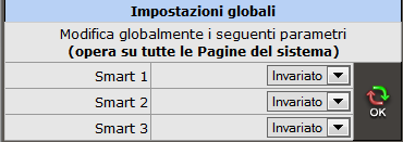 XFACILE / XTOTEM Pagina 142 Comandi La parte di sinistra comprende 4 sezioni.