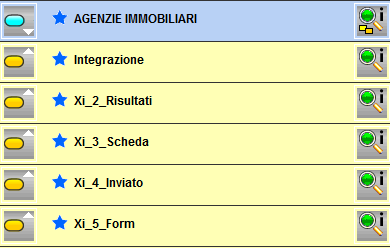 XFACILE / XTOTEM Pagina 342 Appendice XFACILE Xi Gestione Immobili Per inserire le 5 pagine rivolte al pubblico del programma Xi agire come segue.