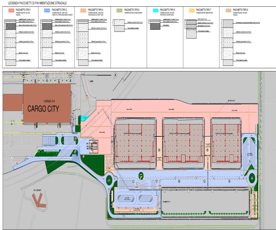 La nuova area Cargo di MXP Pav.