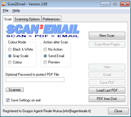 Invio di fax cartacei Per l invio di documenti fax cartacei è obbligatorio utilizzare uno Scanner.