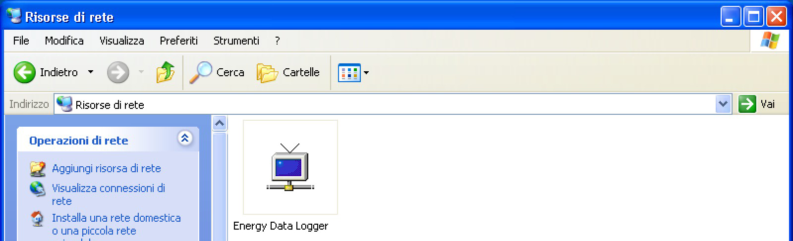 3 Configurazione Energy Data Logger 3.1 Procedura con sistema operativo Windows 2000 o XP.