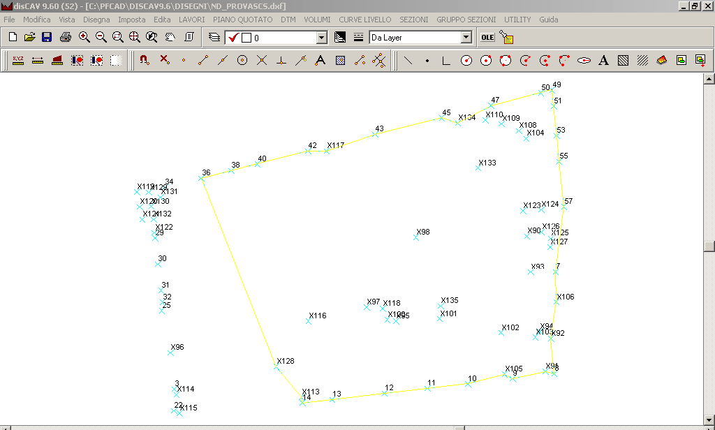 DEFINIZIONE DI LINEA DI CONTORNO La linea di contorno è composta da un insieme di linee che racchiudono la superficie che dobbiamo utilizzare nella generazione del modello.