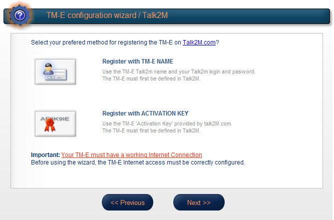 Passo 3: registrazione del VIPA 900-2E641 VPN presso il server Talk2M Esistono 2 modi per registrare il dispositivo VIPA di