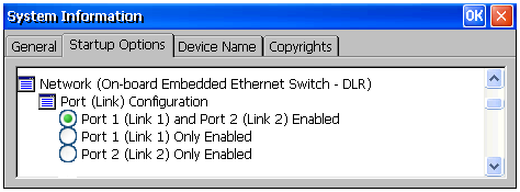 Capitolo 4 Sistema operativo Windows Opzioni di avvio Shell Type User Interface Button Controls Descrizione Avvia il pannello operatore come sistema aperto o chiuso: Aperto: all avvio, lancia il