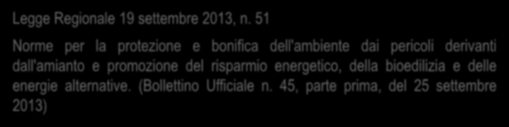 Regione Toscana Legge Regionale 19 settembre 2013, n.