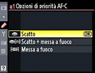 Autofocus Esempio 4 Sulla linea del traguardo La scelta dell opzione Scatto per l Impostazione Personalizzata a1, assicura una risposta rapida dell otturatore e