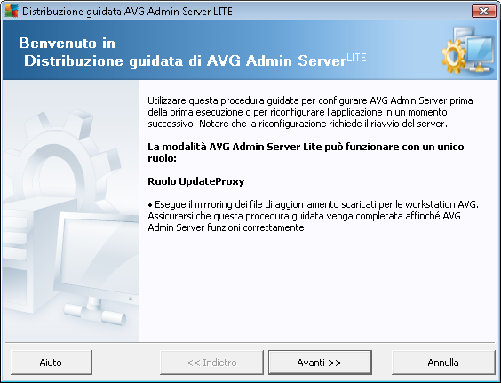 8. AVG Admin Lite AVG Admin Lite è una versione semplificata di AVG Remote Installation.