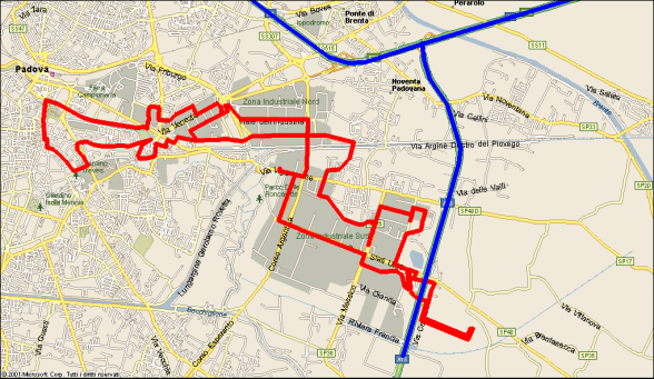 Una implementazione Infracom per GARR Lambda @ 2,5 Gbps MI MIX MI Geant PD San Francesco (03/11/2003) Survey sul territorio