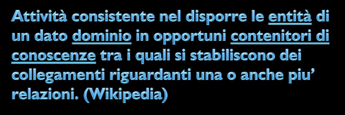 Classificazione Target : Ufficio tecnico e Ufficio acquisti Metodo