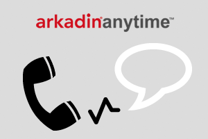Con Arkadin Anytime è possibile comunicare con colleghi in remoto, clienti, fornitori o partner con la massima semplicità.