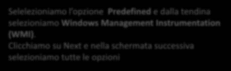 Windows Management Instrumentation (WMI).