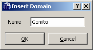 premendo sull apposita icona e nominarlo Gomito Comparirà una finestra intitolata Edit