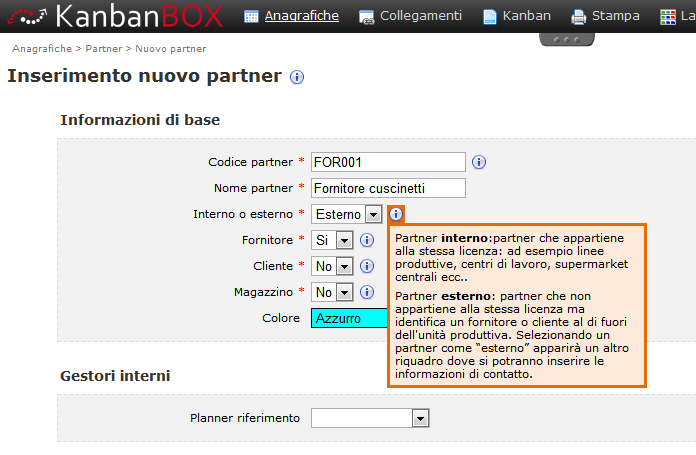 KanbanBOX offre gli strumenti per Collegarsi ai propri fornitori e clienti direttamente nella rete KanbanBOX: