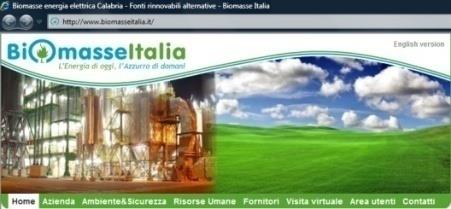 Sistema informatico Scenario attuale www.biomasseitalia.