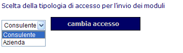 Funzionalità dell interfaccia Home Manuale LogOut Ogni utente ha la possibilità di rimanere connesso al sistema per un periodo di tempo illimitato, in modo da effettuare con agio le operazioni