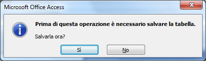 33. Apparirà la finestra Mostra tabella fare doppio click sulla tabella tbltipotelefono.e Chiudere la finestra. 34.