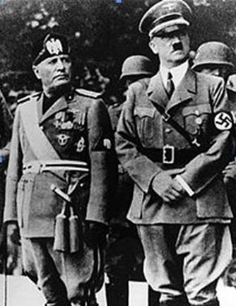 Il delirio nazista e fascista del dominio di un