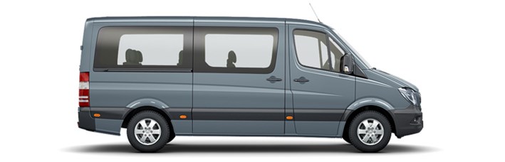 LE VERSIONI DI SPRINTER KOMBI TRASFORMABILI (anche con doppia porta laterale scorevole) PASSO MEDIO 3700