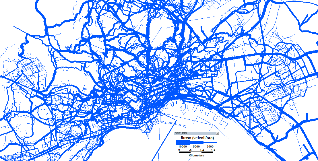 3. Applicazione alla città di Napoli a) Settore stradale III.