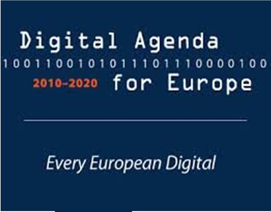 L Italia e l Agenda Digitale Europea Obiettivo 2015 EUROPA 2020 EU INIZIATIVE FARO egovernment