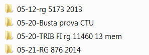 2. suddivisione automatica per anno e data: le cartelle verranno divise per anno All interno della cartella anno il programma creerà ulteriori cartelle corrispondenti al nome impostato in