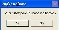 In questo modo è possibile completare lo scontrino in una qualsiasi postazione di lavoro, e procederne alla stampa fiscale richiamandolo dalla postazione di cassa.