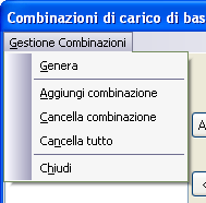 PAC 10.0 Analisi e Calcolo Paratie 7 Combinazioni di carico I carichi vengono definiti dall Utente per condizioni.