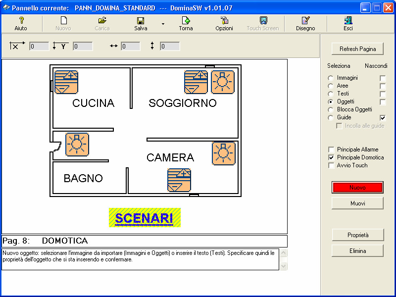 4. Nella figura seguente è riportato un esempio di programmazione.