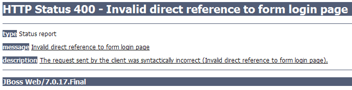 FAQ DOMANDA A volte accade che accedendo ad Argo Scuolanext compare un messaggio HTTP Status 400 Invalid direct referenze to form login page RISPOSTA Questo errore avviene generalmente se la pagina