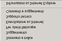 ? (IL MENU HELP) Questo menu (utilissimo, soprattutto i primi tempi), presenta una serie di opzioni che permettono di accedere all help on line di Internet Explorer.