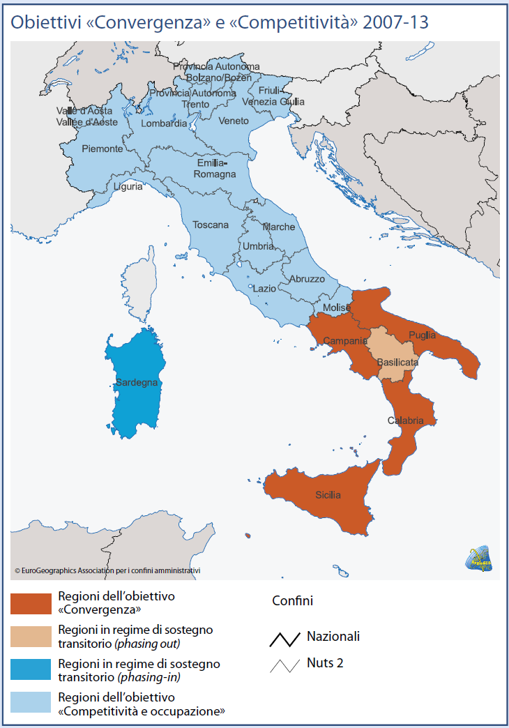 La strategia del PON Reti e Mobilità 2007/2013 Il PON Reti e Mobilità 2007/2013, cofinanziato dal FESR, interviene per il superamento del gap infrastrutturale delle Regioni ricadenti nel c.d. Obiettivo Convergenza: Calabria, Campania, Puglia, e Sicilia.