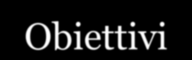 Obiettivi Obiettivo del corso è di illustrare i processi di analisi delle basi di dati, orientati a produrre risultati utili per le decisioni.