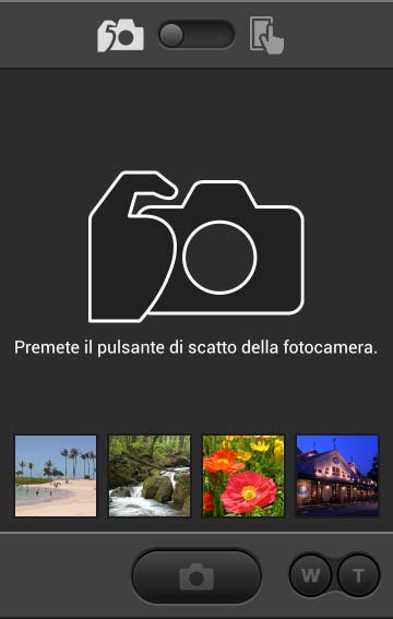 memoria della fotocamera.