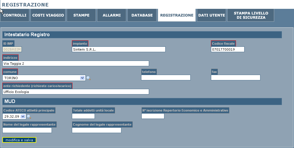 Operazioni preliminari all estrazione dei dati per il MUD Prima di procedere con l esportazione dei dati di movimentazione 2012 per la compilazione del MUD, occorre verificare la corretta