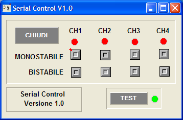 Software PC e l applicazione Android Prima cosa dovete installare il software Serial Control V1.0 scaricabile qui.