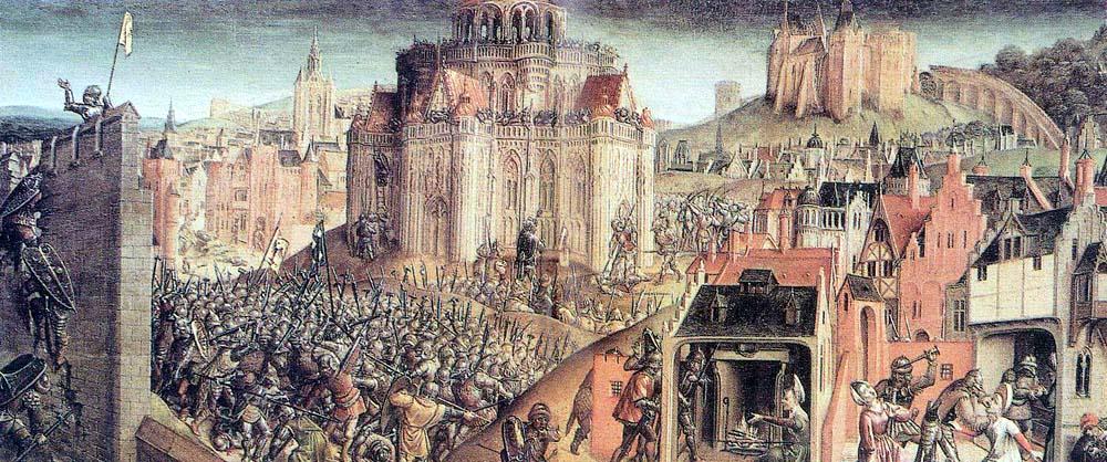 La caduta di Costantinopoli 1453 La conquista di Costantinopoli pone fine all impero romano Obiettivo della conquista musulmana