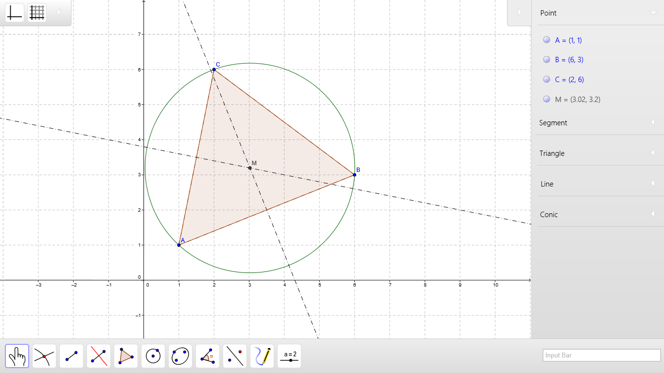 Cosa è GeoGebra? GeoGebra è un software di matematica dinamica per tutti i livelli educativi, dedicato alla didattica e alla valutazione.